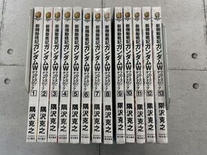 【全て新品未読本】新機動戦記ガンダムＷ　フローズン・ティアドロップ　全13巻セット　角川コミックス・エース　隅沢克之　※TA5