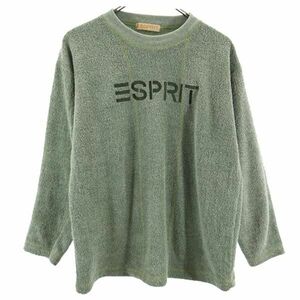 エスプリ 長袖 トレーナー M グリーン系 ESPRIT メンズ