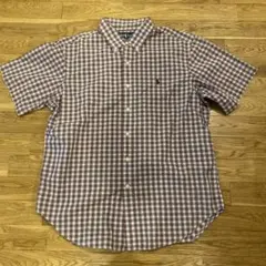 Ralph Lauren ラルフローレン　チェックシャツ　半袖　XL