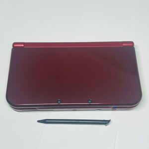 ★1円～ 美品 動作確認済 New NINTENDO 3DSLL 本体 メタリックレッド 任天堂 送料全国600円 ニンテンドー metallic red