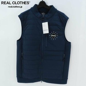 ☆【未使用】F.C.Real Bristol/エフシーレアルブリストル F.C.R.B. 22AW TECH SWEAT HYBRID VEST FCRB-222021/L /000