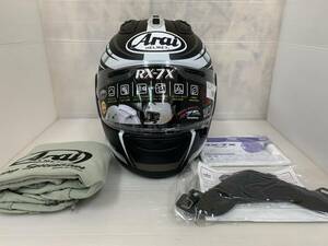 Arai アライ RX-7X PLANET プラネット ヘルメット フラットブラック 黒 L 59-60 24071408