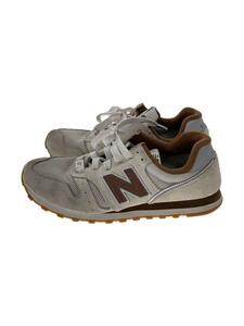 NEW BALANCE◆WL373/グレー/23.5cm/ホワイト/スニーカー/靴