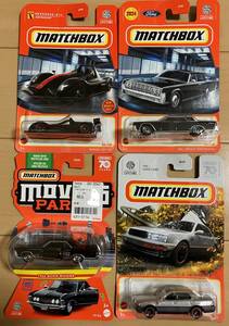 MATCHBOX 　 MOVING PARTS 1964 BUICK RIVIERA ・1964LINCOLN CONTINENTAL・RADICAL SR3 XXR・1994 LEXUS LS400