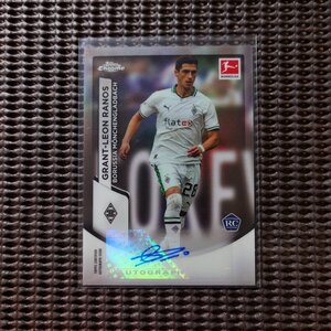 Grant-Leon Ranos RC 直筆サイン Auto 2023-24 TOPPS Chrome Bundesliga Soccer