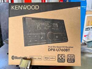 正規品 新品 ケンウッド(KENWOOD) カーオーディオ CD2DIN 【DPX-U760BT】 2022年モデル Bluetooth対応 alexa搭載 自動車 レシーバー