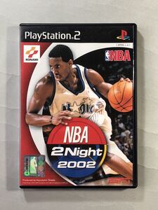 NBA 2Night 2002 コナミ　PS2ソフト　SONY プレイステーション2