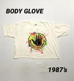 80’sビンテージ オールドサーフ ボディ・グローブ プリントTシャツ USA製