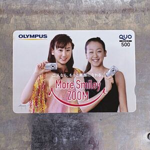 ★ 浅田真央 浅田舞 OLYMPUS オリンパス クオカード 新品 未使用品 QUOカード レア