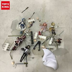 1円〜 訳あり ジャンク figma 魔法少女まどか☆マギカ 鹿目まどか、暁美ほむら、巴マミ、佐倉 杏子、美樹さやか