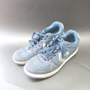 ◇ CONVERSE コンバース 6P1607 カジュアル ローカット スニーカー シューズ サイズ25.5 ネイビー メンズ E