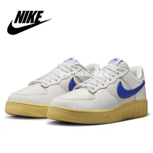 新品未使用 NIKE エアフォース【27cm】40周年モデル AIR FORCE ナイキ 白 天然皮革 AIRFORCE スニーカー シューズ 2385 UNITY ユニティー