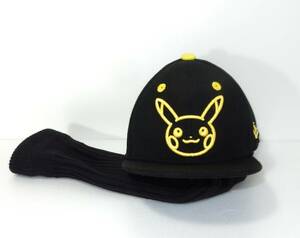 NEW ERA ニューエラ　ポケモン コラボレーション　ピカチュウ ヘッドカバー キャップタイプ 帽子型 希少品