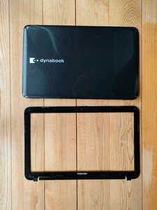 ☆★東芝ノートパソコン　ダイナブック　Dynabook　T552 上部のカバー　ブラック★☆　