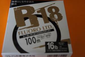 クレハ　シーガー(Seaguar) シーガー R18 フロロリミテッド　サイズ:16Lb　巻長さ:100m