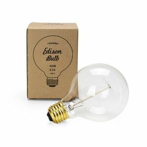 IZ46499S★Edison Bulb “Globe” S 40W E26 照明 電球 ペンダントライト ランプ レトロ カフェ 裸電球 フィラメント エジソンランプ