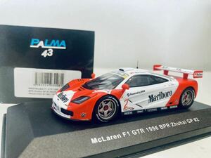 【送料無料】1/43 IXO PALMA McLaren マクラーレン F1 GTR #2 BPR Zhuhai 1996 タバコ仕様