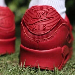 4E【特価/Used/良品/入手困難】NIKE AIR MAX 90 UNIVERSITY RED/UNIVERSITY/Jordan sb force atmos AIRMAX dunk acg supreme 1 2 4 95 97