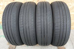 9分山 夏タイヤ 155/65R14 ダンロップ ENASAVE EC300 ４本 g-34