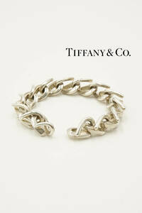 Tiffany & Co AG925 ティファニー フォージ ラージ リンク ブレスレット 0529781