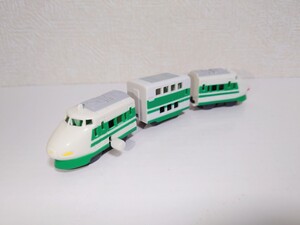 カプセルプラレール　東北上越新幹線　路面電車編　ゼンマイ車　中古品