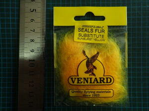 ビニアード　シールズファー　サブ　サンバーストイエロー　seals fur substitute veniard社