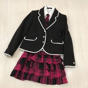 Hiromichi Nakano childrenヒロミチナカノ 卒業式 入学式 フォーマルスーツ 女の子 サイズ150 4点セット　卒服　通服