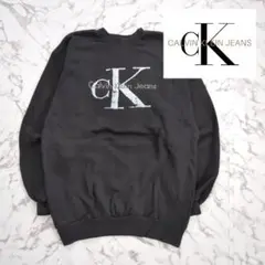 “90s Calvin Klein カルバンクライン　CK ロゴ　スウェット”