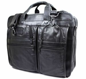 Tumi 9671D3 ナパレザー・ダブルコンパートメント・ラージ・コンピューター・アタッシュ　美品　643845