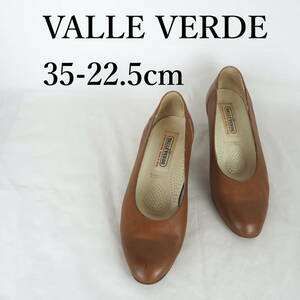 MK2780*VALLE VERDE*ヴァッレヴェルデ*レディースパンプス*35-22.5cm*茶*