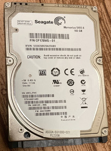 Seagate 内蔵HDD 2.5 160GB
