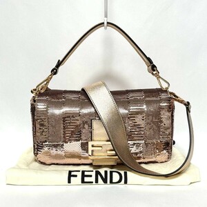 FENDI フェンディ バケット バッグ スパンコール ビーズ HB04094