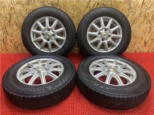 アルト等に BW sport アルミ ブリヂストン BLIZZAK VRX2 145/80R13 ハブ67 PCD100 4H off42 売切!!