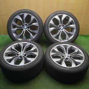 *送料無料* 4本価格！22年★BMW X3 F25 純正 OP 245/45R19 275/40R19 ファルケン アゼニス FK510 19インチ PCD120/5H★4020907Hノ