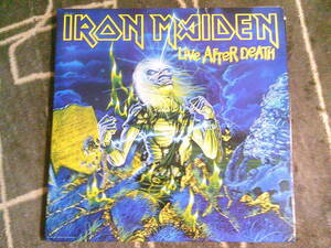 IRON MAIDEN[LIVE AFTER DEATH ]VINYL,US-ORG.