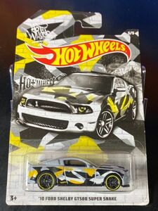 ホットウィール HOTWHEELS Urban Camouflage 10 FORD SHELBY GT500 SUPER SNAKE フォード マスタング シェルビー