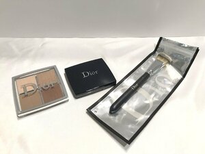 ■【YS-1】 Christian Dior ディオール ■ スキン チーク 601 バックステージ パレット 001 ブラシ ■ 3点セット まとめ【同梱可能商品】■