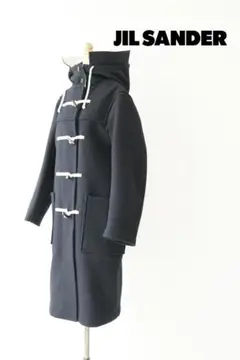 JIL SANDER + ジルサンダー メルトンウールダッフルコート