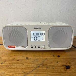 UTT989 SONY CDラジカセ CFD-S401 CDラジオカセットレコーダー 17年製 動作品