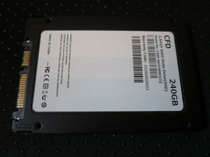 CFD　SSD 240GB 2.5inch solid state drive model no CSSD-S60240NCG1Q 2.5インチ　(正常確認OK/動作保証!!)