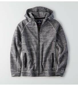 ラスト！！◇◆AE/アメリカンイーグル/ AEO Active Flex Zip パーカ / Gray / US L /新品