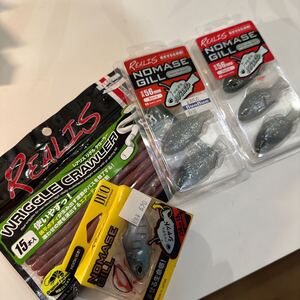 釣具　琵琶湖で効いた　ワーム　duo　realis　セット販売　程度良　開封使用品　（　NO0MASE GILL他　）ノマセギル