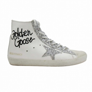 ゴールデングース GOLDEN GOOSE GGDB FRANCY フランシー スニーカー ハイカット グリッター ラメ ヴィンテージ風 ダメージ加工