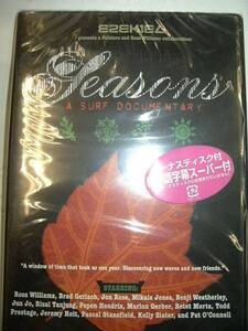 新品未使用正規品本物人気Seasons A SURF DOCUMENTARY　DVD 日本語字幕スーパー付き、ボーナスディスク付き　送料無料　ネコポス発送