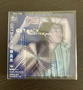 新品 未開封 美品 MD 近藤真彦 GET BACK 当時物 レア ゲットバック ミッドナイトシャッフル 愛はひとつ レトロ 平成 昭和 マッチ アイドル