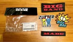 【未使用】BIGBANG PATCH ワッペン(マジックテープ)4枚　MADE