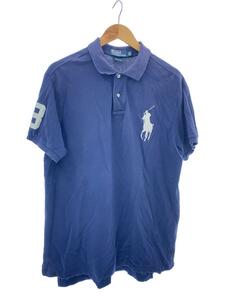 POLO RALPH LAUREN◆ポロシャツ/XL/コットン/NVY