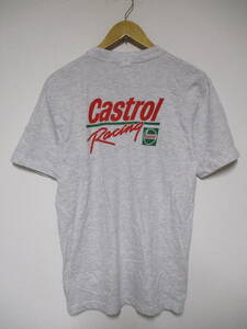 Castrol カストロールレーシング 背ロゴ Tシャツ 