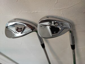 ★中古/2本セット/51 58/TaylorMade テーラーメイド ウェッジセット/NSプロ950GH スチール