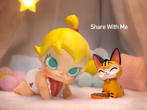 POP MART Baby Molly When I was Three！シリーズ Share with Me Molly モリー POPMART ポップマート フィギュア 内袋未開封